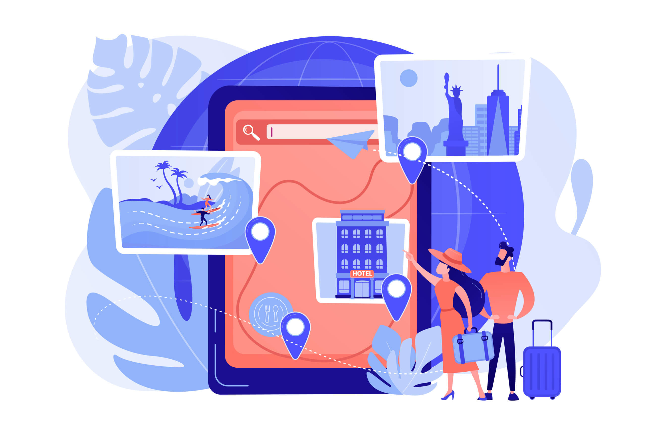 Servicios turísticos